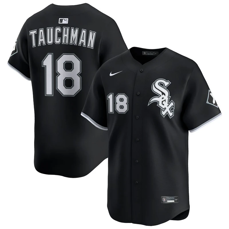 Mike Tauchman Men's Nike Black Chicago White Sox Alternate Limited Custom Jersey