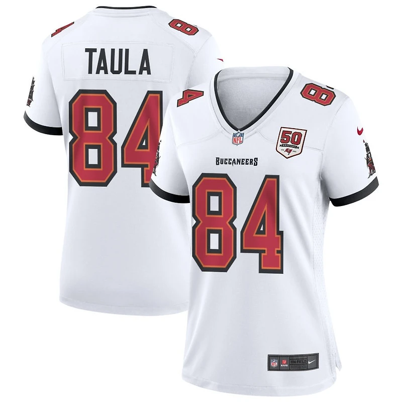 Tanner Taula Women's Nike White Tampa Bay Buccaneers 50th Season Custom Game Jersey