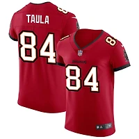 Tanner Taula Men's Nike Red Tampa Bay Buccaneers Vapor Elite Custom Jersey