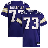 Champ Taulealea Men's adidas  Purple Washington Huskies NIL Pick-A-Player Home Premier Football Jersey