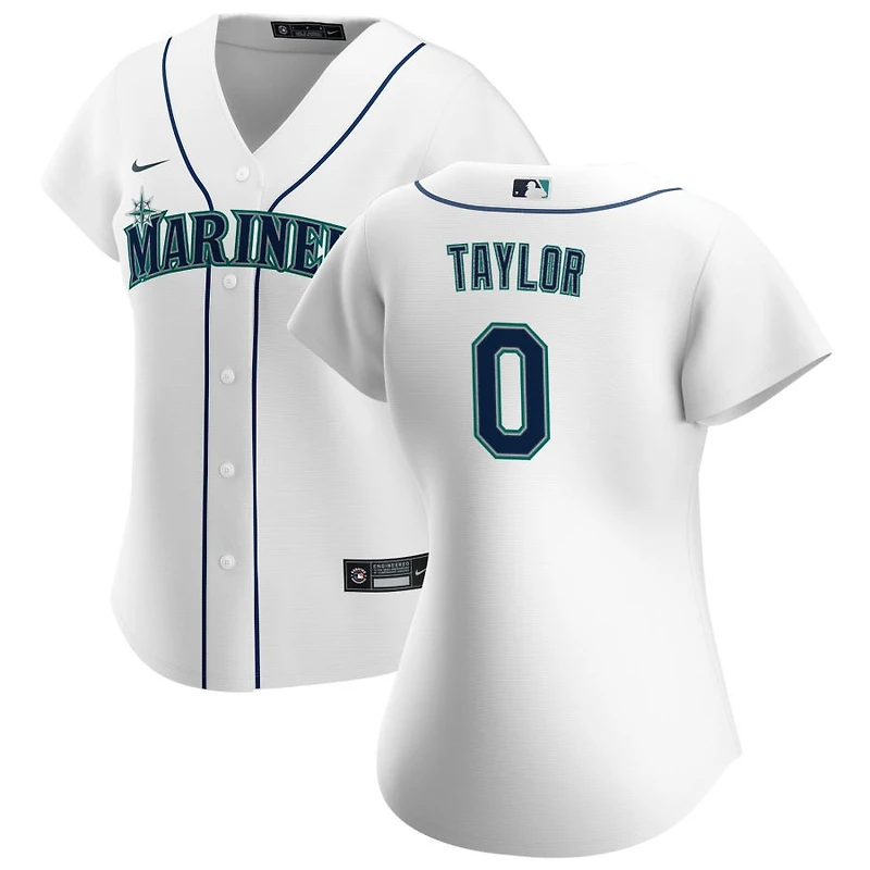Samad Taylor Women's Nike White Seattle Mariners Home Replica Custom Jersey