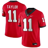 Talyn Taylor Men's Nike Red Georgia Bulldogs NIL Pick-A-Player Game Jersey