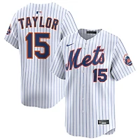 Tyrone Taylor Men's Nike White New York Mets Home Limited Custom Jersey