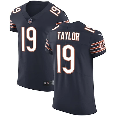 Tory Taylor Men's Nike Navy Chicago Bears Vapor Untouchable Custom Elite Jersey