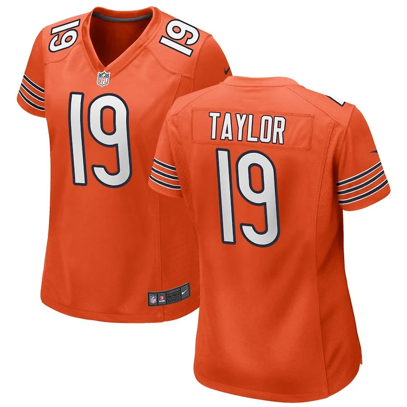 Tory Taylor Women's Nike Orange Chicago Bears Alternate Custom Game Jersey