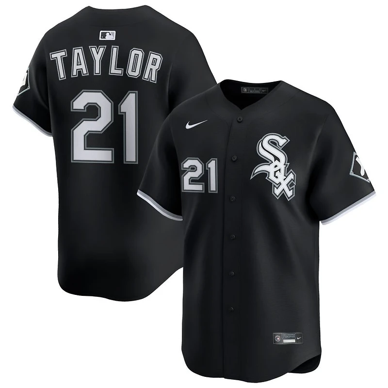 Michael A. Taylor Men's Nike Black Chicago White Sox Alternate Limited Custom Jersey