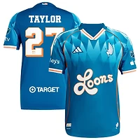 David Taylor Men's adidas Blue Minnesota United FC 2025 Third Authentic Custom Jersey