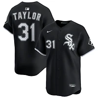 Grant Taylor Men's Nike Black Chicago White Sox Alternate Limited Custom Jersey