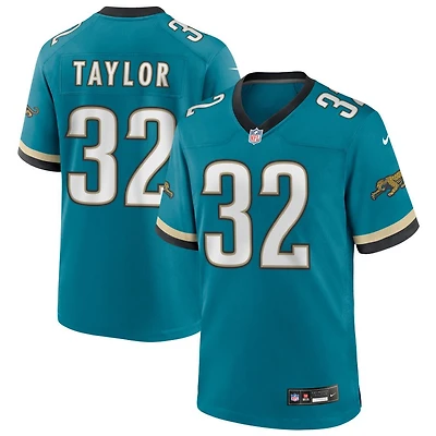 Keith Taylor Men's Nike Teal Jacksonville Jaguars Prowler Throwback Custom Game Jersey