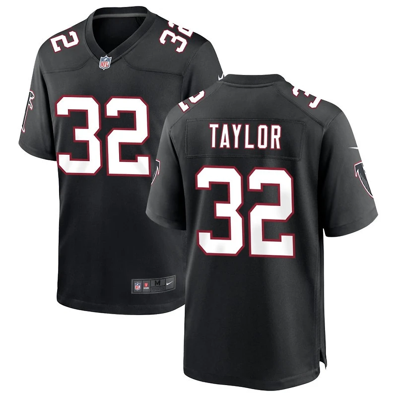 Keith Taylor Men's Nike Black Atlanta Falcons Throwback Custom Game Jersey