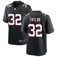 Keith Taylor Men's Nike Black Atlanta Falcons Throwback Custom Game Jersey