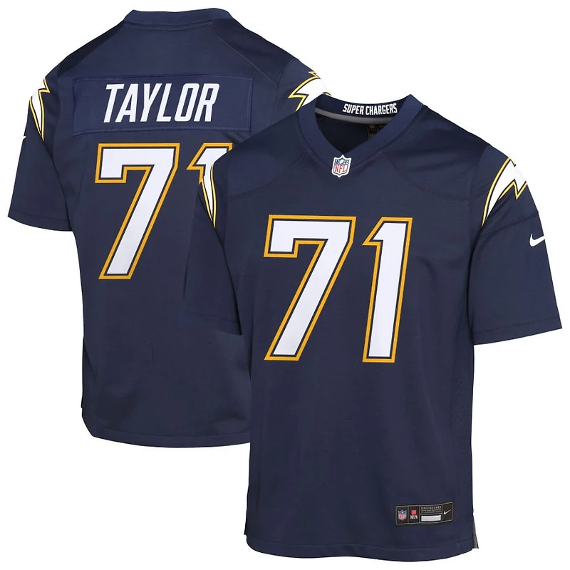Branson Taylor Youth Nike Navy Los Angeles Chargers Alternate Super Chargers Game Custom Jersey