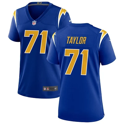 Branson Taylor Women's Nike Royal Los Angeles Chargers Alternate Custom Game Jersey