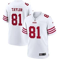 Trent Taylor Men's Nike White San Francisco 49ers Game Custom Player Jersey