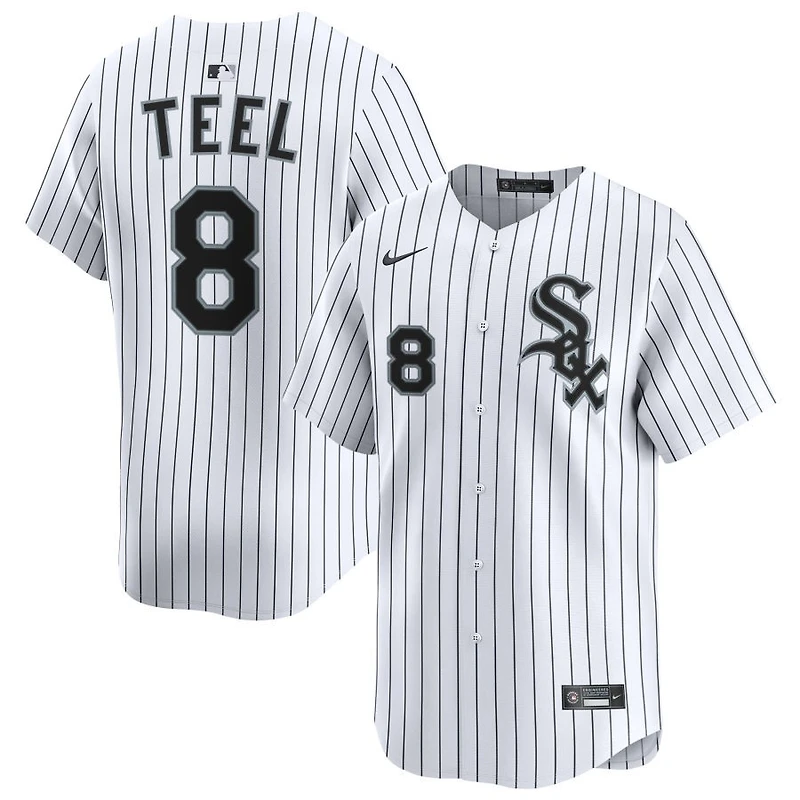 Kyle Teel Men's Nike White Chicago White Sox Home Limited Custom Jersey