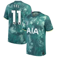 Mathys Tel Men's Nike  Green Tottenham Hotspur 2024/25 Third Authentic Custom Jersey