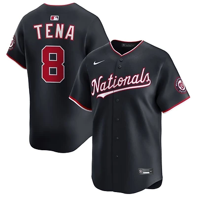 Jose Tena Men's Nike Navy Washington Nationals Alternate Limited Custom Jersey