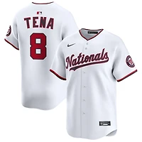 Jose Tena Youth Nike  White Washington Nationals Home Custom Limited Jersey