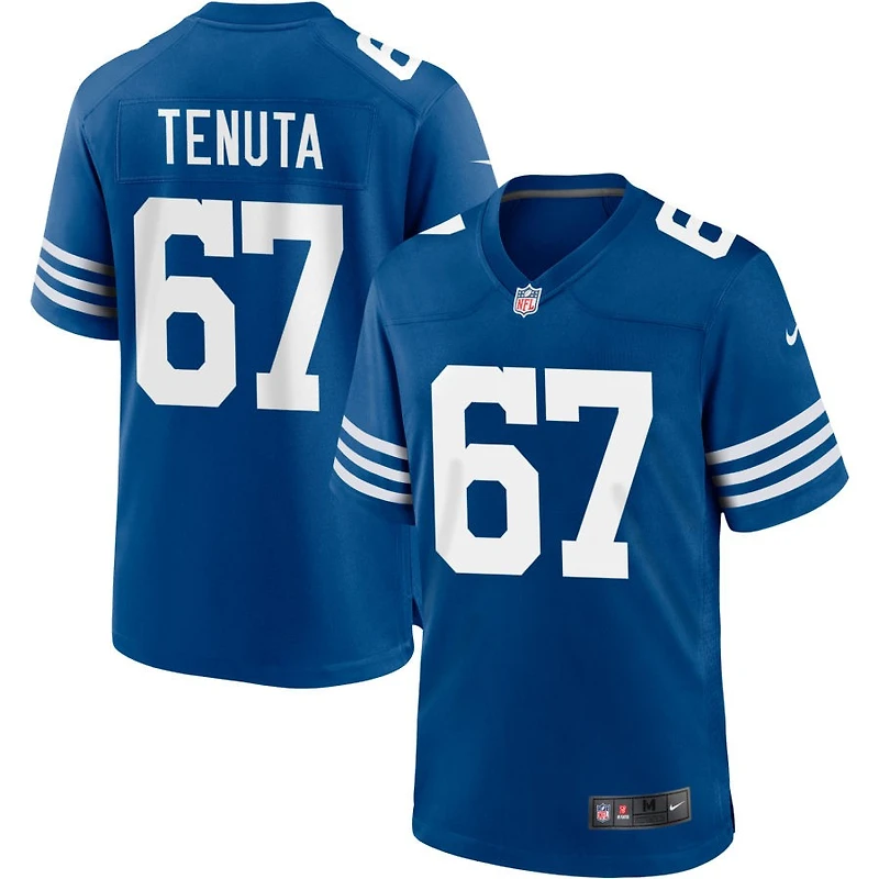 Luke Tenuta Men's Nike Royal Indianapolis Colts Alternate Custom Jersey