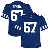 Luke Tenuta Youth Nike Royal Indianapolis Colts Alternate Custom Game Jersey