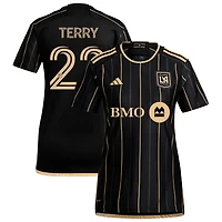 Jude Terry Women's adidas  Black LAFC 2024 Primary Replica Custom Jersey