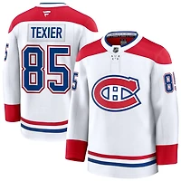 Alexandre Texier Men's Fanatics White Montreal Canadiens Away Premium Custom Jersey