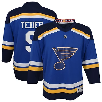 Alexandre Texier Youth  Blue St. Louis Blues Home Replica Custom Jersey