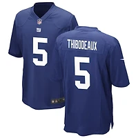 Kayvon Thibodeaux Men's Nike Royal New York Giants Custom Game Jersey