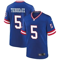 Kayvon Thibodeaux Men's Nike Royal New York Giants Classic Custom Game Jersey