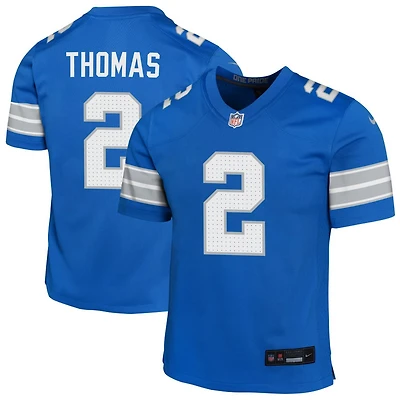 Daniel Thomas Youth Nike Blue Detroit Lions Custom Game Jersey
