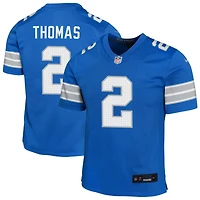 Daniel Thomas Youth Nike Blue Detroit Lions Custom Game Jersey