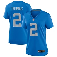 Daniel Thomas Women's Nike Blue Detroit Lions Alternate Custom Game Jersey