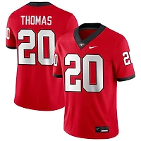 JaCorey Thomas Men's Nike Red Georgia Bulldogs NIL Pick-A-Player Game Jersey