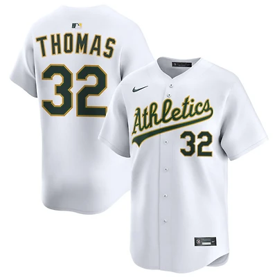 Colby Thomas Men's Nike White Athletics Home Limited Custom Jersey