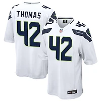 Drake Thomas Men's Nike  White Seattle Seahawks Custom Game Jersey