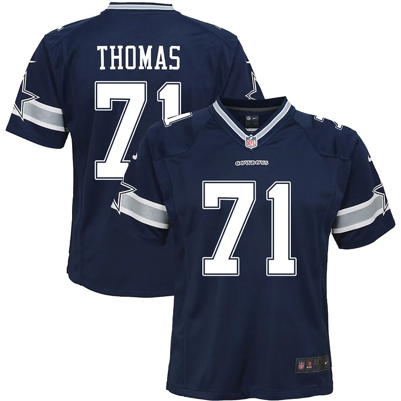 Nate Thomas Youth Nike Navy Dallas Cowboys Custom Game Jersey