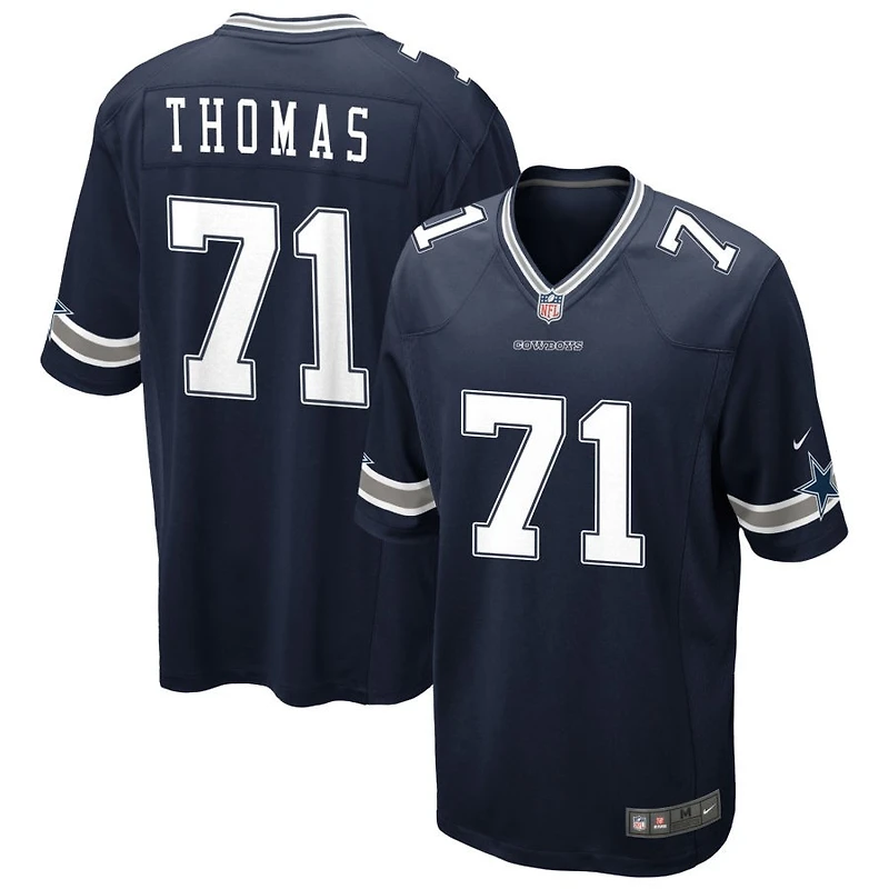 Nate Thomas Men's Nike Navy Dallas Cowboys Custom Game Jersey