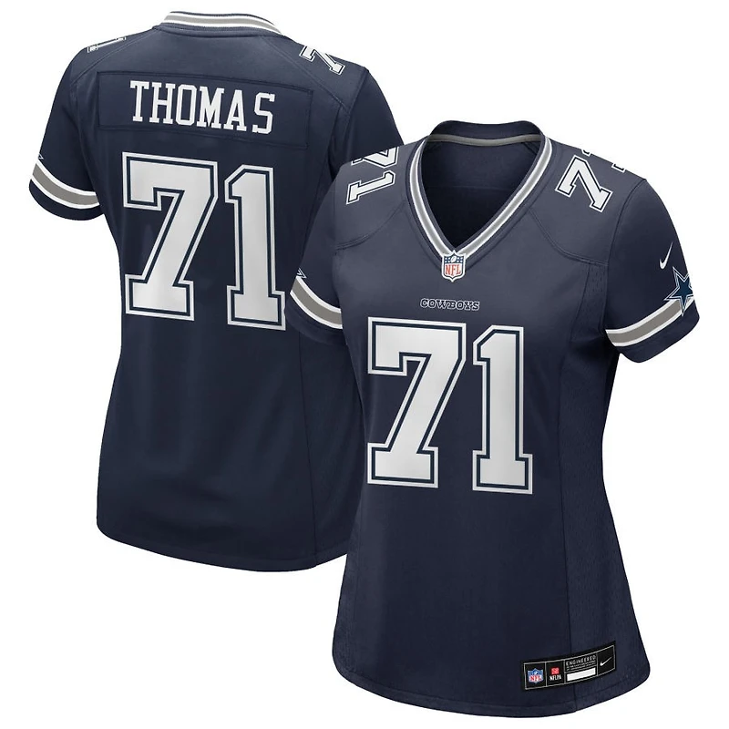 Nate Thomas Women's Nike Navy Dallas Cowboys Custom Game Jersey