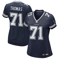 Nate Thomas Women's Nike Navy Dallas Cowboys Custom Game Jersey