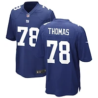 Andrew Thomas Men's Nike Royal New York Giants Custom Game Jersey