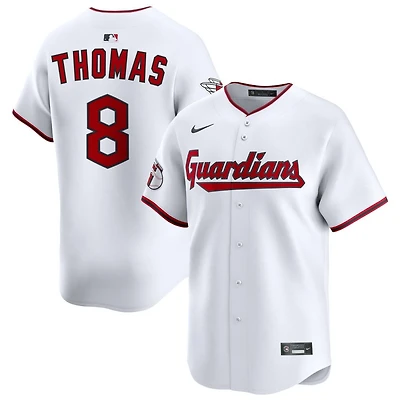 Lane Thomas Men's Nike White Cleveland Guardians Home Limited Custom Jersey