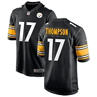 Skylar Thompson Men's Nike Black Pittsburgh Steelers Custom Game Jersey