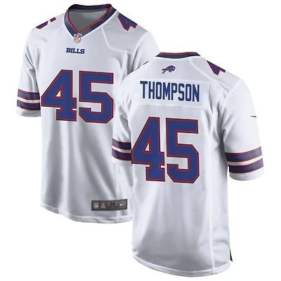 Shaq Thompson Men's Nike White Buffalo Bills Custom Game Jersey