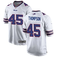 Shaq Thompson Men's Nike White Buffalo Bills Custom Game Jersey