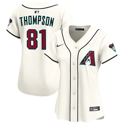 Ryan Thompson Women's Nike Cream Arizona Diamondbacks Home Limited Custom Jersey