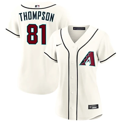 Ryan Thompson Women's Nike  Cream Arizona Diamondbacks Home Custom Replica 2.0 Jersey