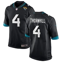 Juan Thornhill Men's Nike Black Jacksonville Jaguars Custom Game Jersey