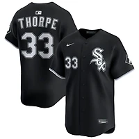 Drew Thorpe Men's Nike Black Chicago White Sox Alternate Limited Custom Jersey