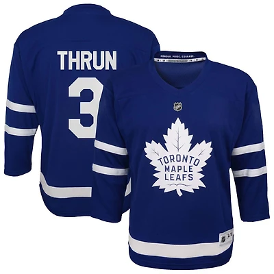 Henry Thrun Youth  Blue Toronto Maple Leafs Home Replica Custom Jersey