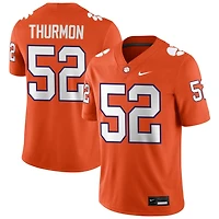 Elyjah Thurmon Men's Nike Orange Clemson Tigers NIL Pick-A-Player Game Jersey
